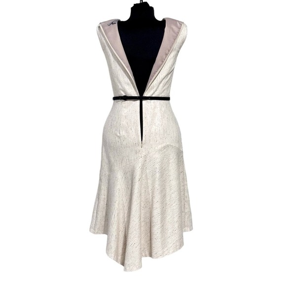 Nordstrom Classiques Entier Asymmetric Mermaid Sheath Dress Size 4‎ Retail $279 - Picture 6 of 10